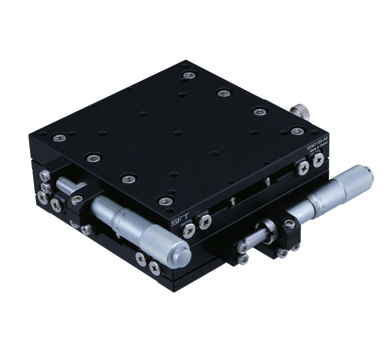 Ladieshow SEMY100-AC Micrometer Manual Slide Table Trimming Platform Cross Roller Stages 10010040mm 