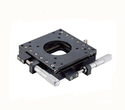 XY Axis Manual Stage Thin Type SEMYW100-AS With Micrometer Head & Slide Feeding